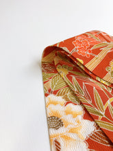画像をギャラリービューアに読み込む, 縮緬菊牡丹笹梅に楓模様②【短】