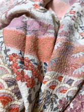 画像をギャラリービューアに読み込む, 道長取りに草花模様【ギャザーラップスカート】