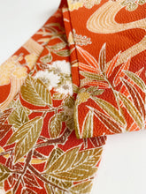 画像をギャラリービューアに読み込む, 縮緬菊牡丹笹梅に楓模様 ①【短】