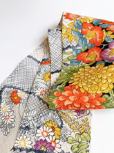 画像をギャラリービューアに読み込む, 流水に楓菊菖蒲に笹模様①【短】