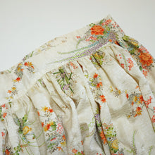 画像をギャラリービューアに読み込む, 花筏模様【ギャザーラップスカート】