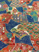 画像をギャラリービューアに読み込む, 地紙古典波模様【タックラップスカート】