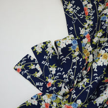 画像をギャラリービューアに読み込む, 草花組亀甲地紋模様【ギャザーラップスカート】