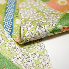 画像をギャラリービューアに読み込む, 花古典柄模様【長】