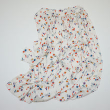 画像をギャラリービューアに読み込む, 総地紋小花模様【ギャザーラップスカート】