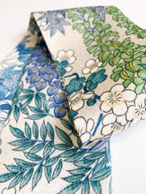 画像をギャラリービューアに読み込む, 橋に御所車菊梅楓模様【短】