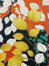 画像をギャラリービューアに読み込む, 木の葉と実模様【ギャザーラップスカート】