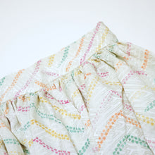 画像をギャラリービューアに読み込む, 幾何学模様【ギャザーラップスカート】