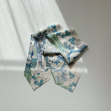 画像をギャラリービューアに読み込む, 橋に御所車菊梅楓模様【長】