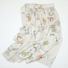 画像をギャラリービューアに読み込む, 鼓に枝梅模様【ギャザーラップスカート】