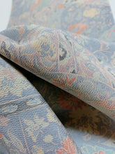 画像をギャラリービューアに読み込む, 縮緬幾何学取りに絵皿模様【ギャザーラップスカート】