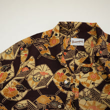 画像をギャラリービューアに読み込む, 糸巻きに草花模様【L】(地紋なし)