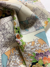 画像をギャラリービューアに読み込む, 短冊に花丸紋模様【タックラプスカート】