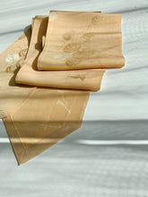 画像をギャラリービューアに読み込む, 葉模様地紋【長】