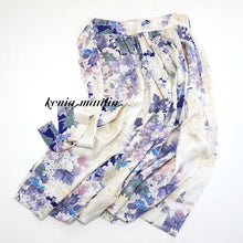 画像をギャラリービューアに読み込む, 洋花模様紗綾型地紋【ギャザーラップスカート】