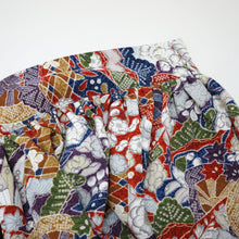 画像をギャラリービューアに読み込む, 源氏車に花模様【ギャザーラップスカート】