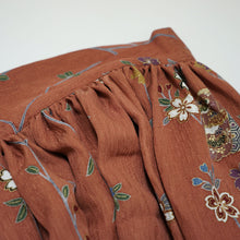 画像をギャラリービューアに読み込む, 桜に誰袖模様【ギャザーラップスカート】