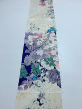 画像をギャラリービューアに読み込む, 洋花模様紗綾型地紋【ギャザーラップスカート】