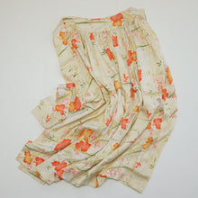 画像をギャラリービューアに読み込む, 紅葉に牡丹模様七宝地紋【ギャザーラップスカート】