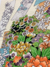 画像をギャラリービューアに読み込む, 短冊に花丸紋模様【タックラプスカート】