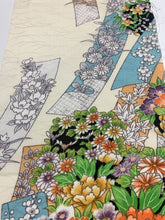 画像をギャラリービューアに読み込む, 短冊に花丸紋模様【タックラプスカート】
