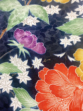 画像をギャラリービューアに読み込む, 紅葉に牡丹模様【タックラップスカート】