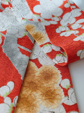 画像をギャラリービューアに読み込む, 枝梅尽くし模様【短】