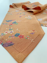 画像をギャラリービューアに読み込む, 扇に蝶花模様【長】