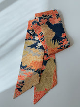 画像をギャラリービューアに読み込む, 屋敷に草花模様【短】