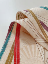 画像をギャラリービューアに読み込む, 金通し桧扇牡丹菊草模様【短より短】