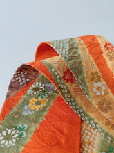 画像をギャラリービューアに読み込む, 金彩熨斗に花古典模様①【短】