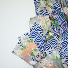 画像をギャラリービューアに読み込む, 青海波牡丹菊・藤模様【タックラップスカート】
