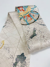 画像をギャラリービューアに読み込む, 鼓に枝梅模様【短】