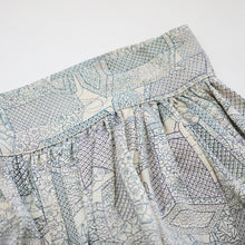 画像をギャラリービューアに読み込む, 貝桶尽くし模様【ギャザーラップスカート】