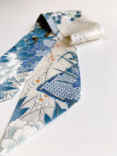 画像をギャラリービューアに読み込む, 花車に梅菊牡丹模様【短】