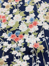 画像をギャラリービューアに読み込む, 草花組亀甲地紋模様【ギャザーラップスカート】