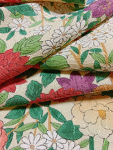 画像をギャラリービューアに読み込む, 花尽くし模様【ギャザーラップスカート 】