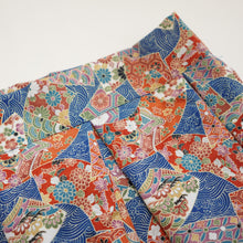 画像をギャラリービューアに読み込む, 地紙古典波模様【タックラップスカート】