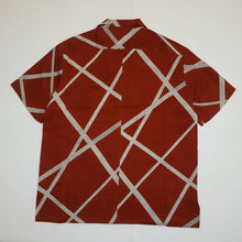 画像をギャラリービューアに読み込む, 変わり格子に花古典模様【L】(地紋あり)