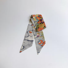 画像をギャラリービューアに読み込む, 流水に楓菊菖蒲に笹模様①【短】