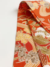 画像をギャラリービューアに読み込む, 縮緬菊牡丹笹梅に楓模様 ①【短】