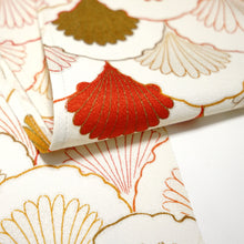 画像をギャラリービューアに読み込む, 雪輪菊の青海波【長】