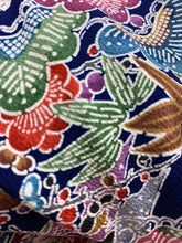 画像をギャラリービューアに読み込む, 型染め松竹梅花鳥模様【タックラップスカート】