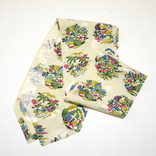 画像をギャラリービューアに読み込む, 蝶に鹿花鳥模様【長】