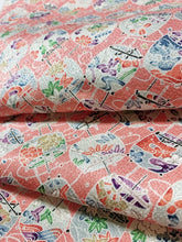 画像をギャラリービューアに読み込む, 糸巻尽くし模様【ギャザーラップスカート】