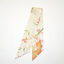 画像をギャラリービューアに読み込む, 紅葉に牡丹模様七宝地紋【短】