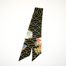 画像をギャラリービューアに読み込む, 青海波に花扇・古典柄【短】