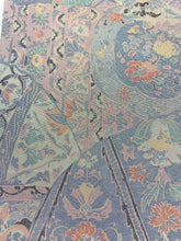 画像をギャラリービューアに読み込む, 縮緬幾何学取りに絵皿模様【ギャザーラップスカート】