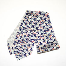 画像をギャラリービューアに読み込む, 花扇模様【長】