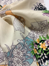 画像をギャラリービューアに読み込む, 短冊に花丸紋模様【タックラプスカート】